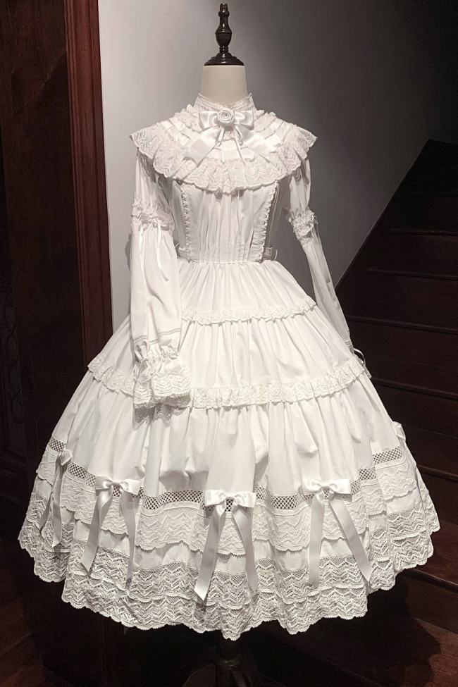 Rose And Neverland ~The Rose of Elberg~ Retro Lolita OP 4 Colors