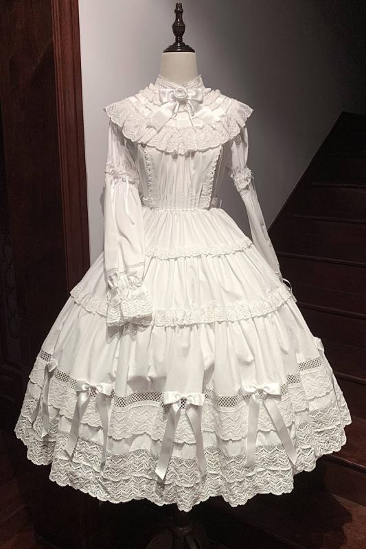 Rose And Neverland ~The Rose of Elberg~ Retro Lolita OP 4 Colors