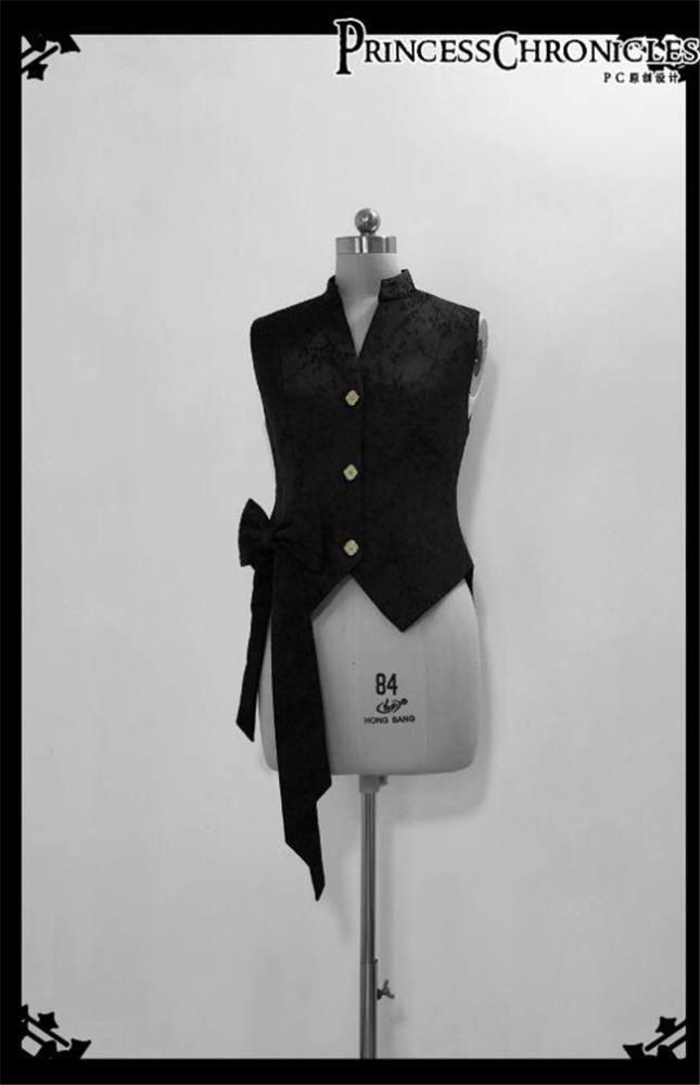 Princess Chronicles Dark Gothic Set 2.0 Purple Blouse, Pants and Vest Ouji Fashion