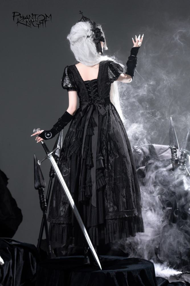 Lilith House ~Phantom Knight~ Dark Gothic Empire OP Dress