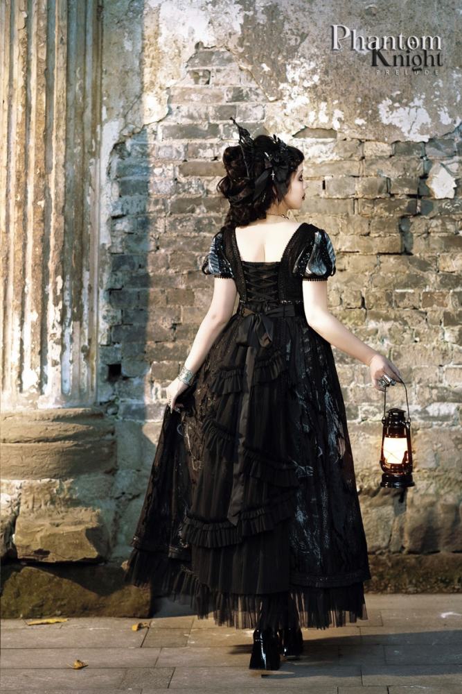 Lilith House ~Phantom Knight~ Dark Gothic Empire OP Dress
