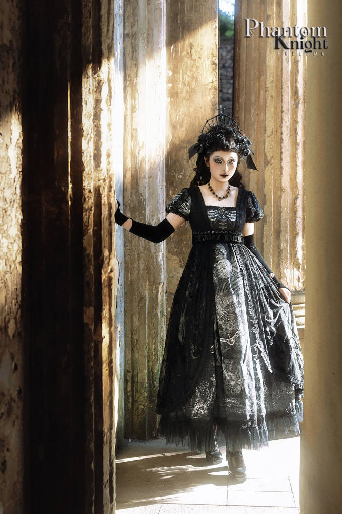 Lilith House ~Phantom Knight~ Dark Gothic Empire OP Dress