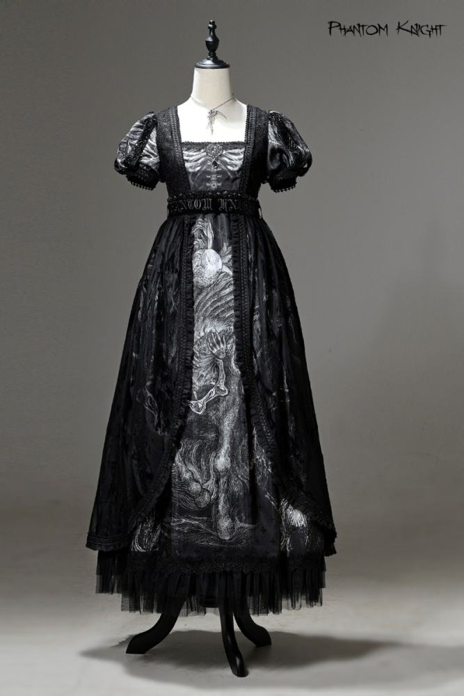 Lilith House ~Phantom Knight~ Dark Gothic Empire OP Dress