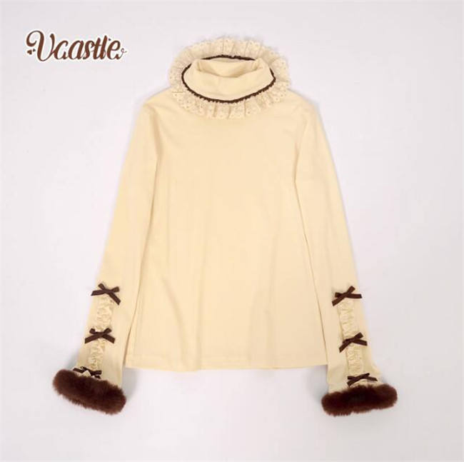 Roll Collar Long Sleeves Knitwear