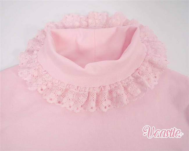 Roll Collar Long Sleeves Knitwear
