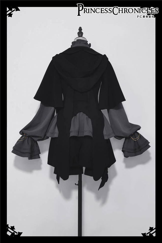 Princess Chronicles Dark Gothic Set Ouji Fashion Blouse, Pants and Coat