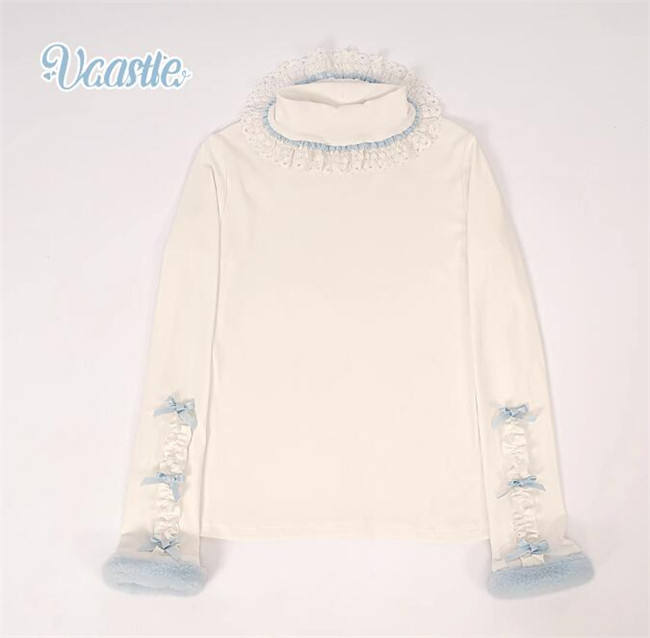 Roll Collar Long Sleeves Knitwear