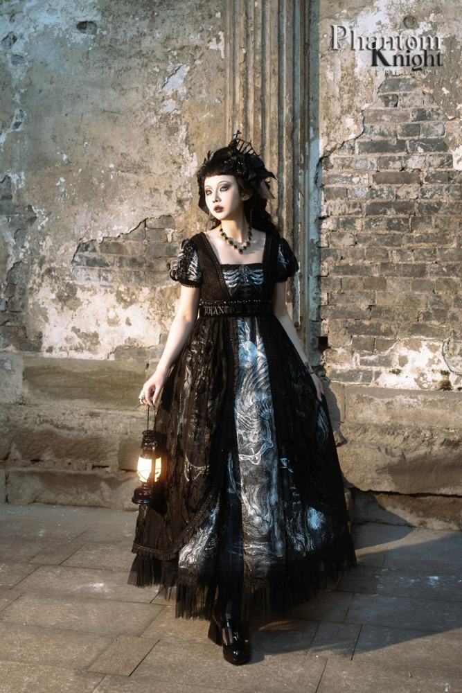 Lilith House ~Phantom Knight~ Dark Gothic Empire OP Dress