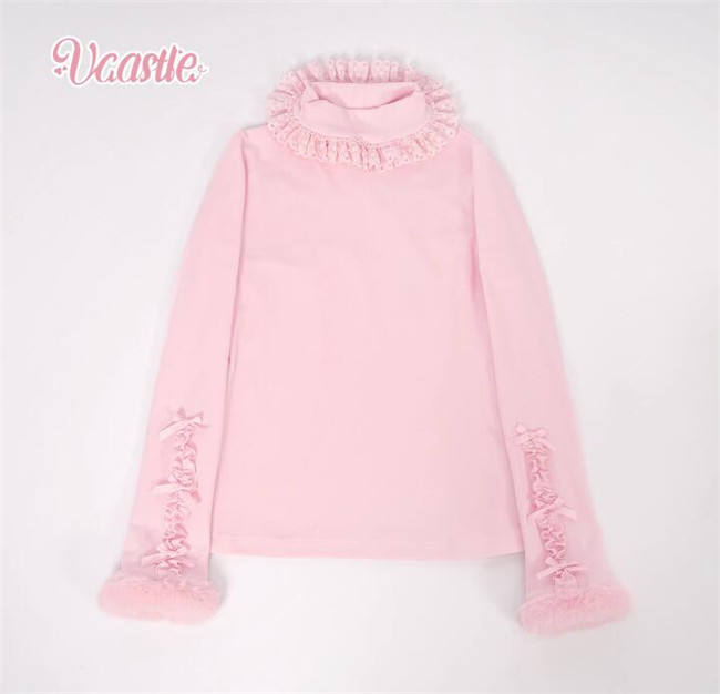 Roll Collar Long Sleeves Knitwear