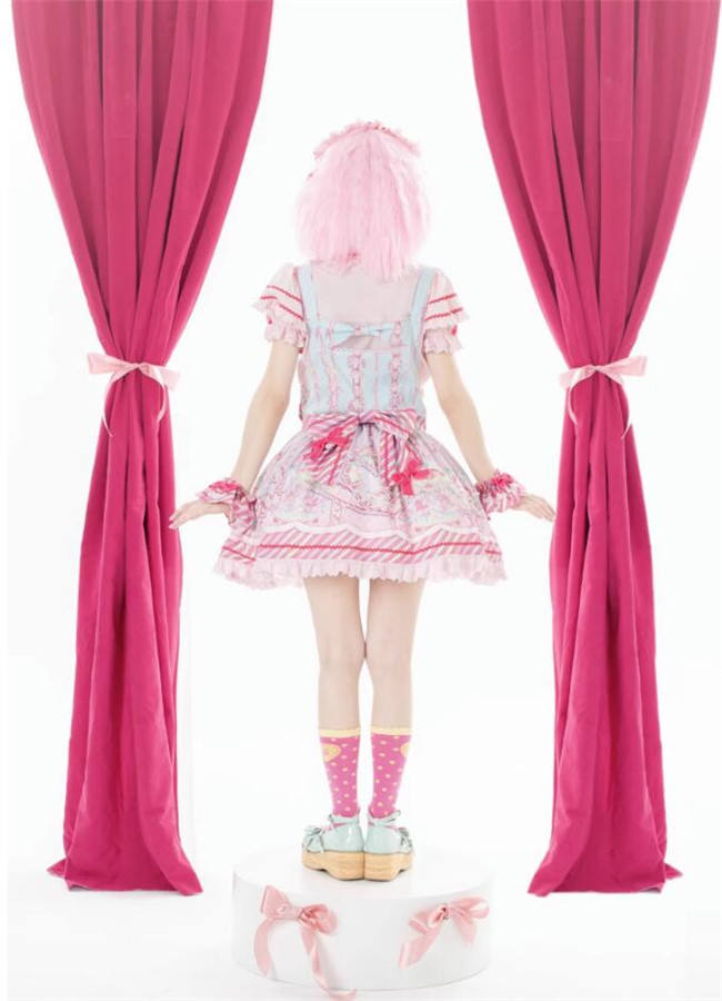 Unchartde Stars Candy Amusement Park Sweet Lolita Jumpers and Blouse