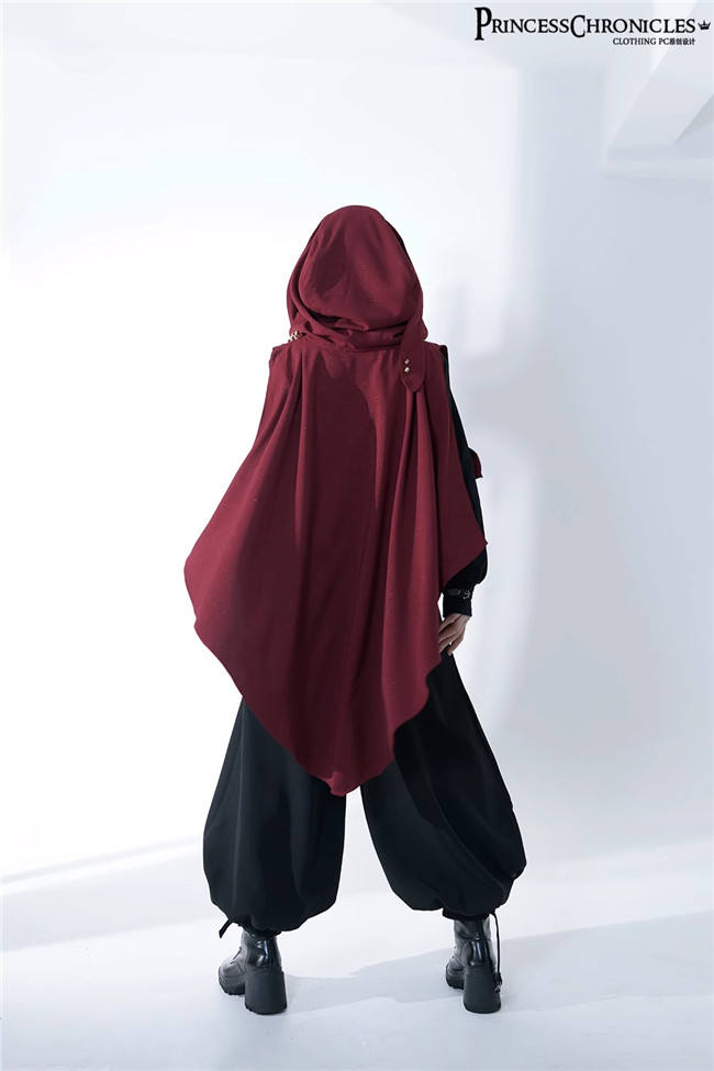 Princess Chronicles Functional Rabbit Ouji Lolita Top, Pants and Hood Shawl Ouji Fashion