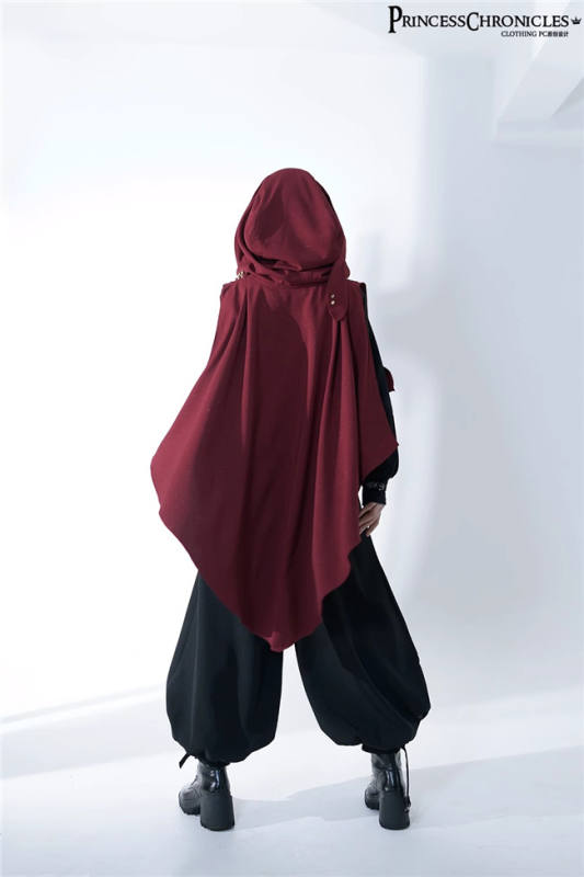 Princess Chronicles Functional Rabbit Ouji Lolita Top, Pants and Hood Shawl Ouji Fashion