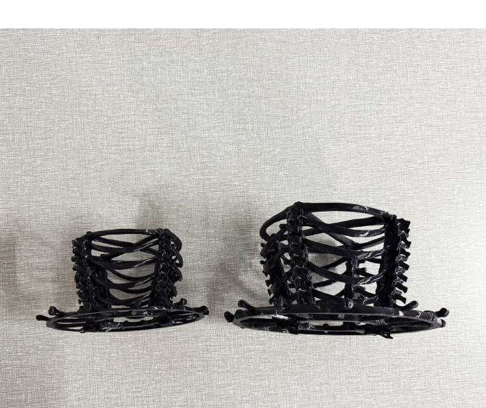 Lilith House ~Phantom Knight~ Gothic Lolita Choker Shoulder Straps and Headdress