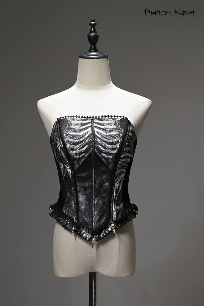 Lilith House ~Phantom Knight~ Dark Gothic Coat Corset and Skirt
