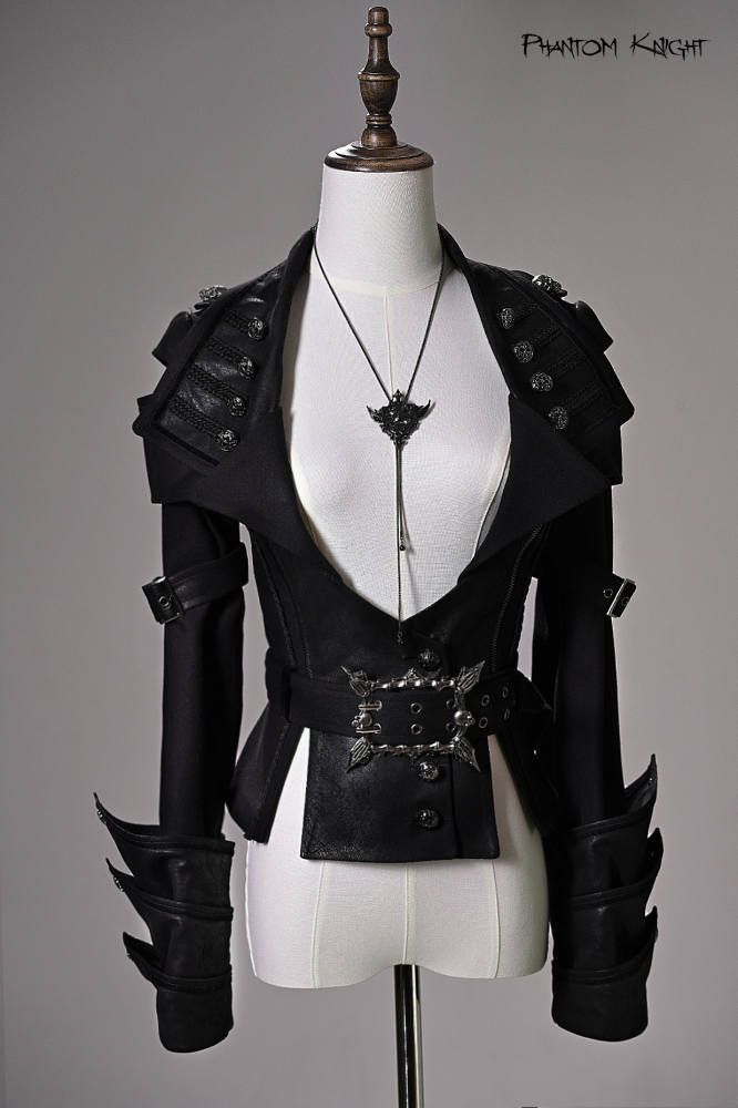 Lilith House ~Phantom Knight~ Ouji Lolita Top Coat and Trousers