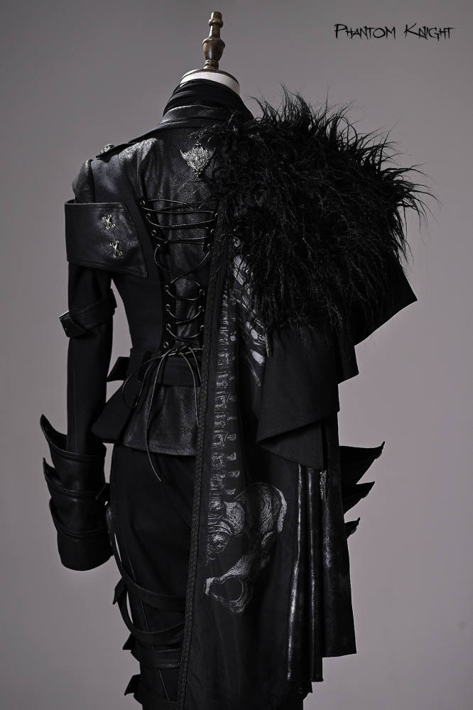 Lilith House ~Phantom Knight~ Ouji Lolita Top Coat and Trousers