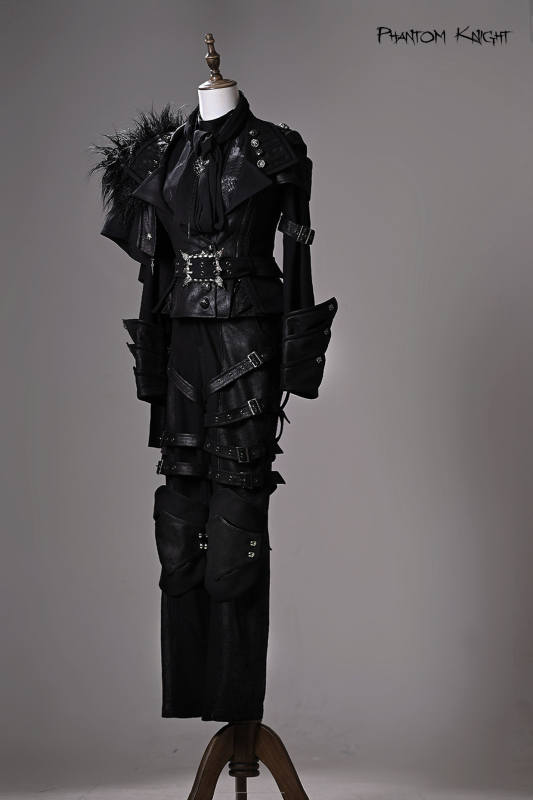 Lilith House ~Phantom Knight~ Ouji Lolita Top Coat and Trousers
