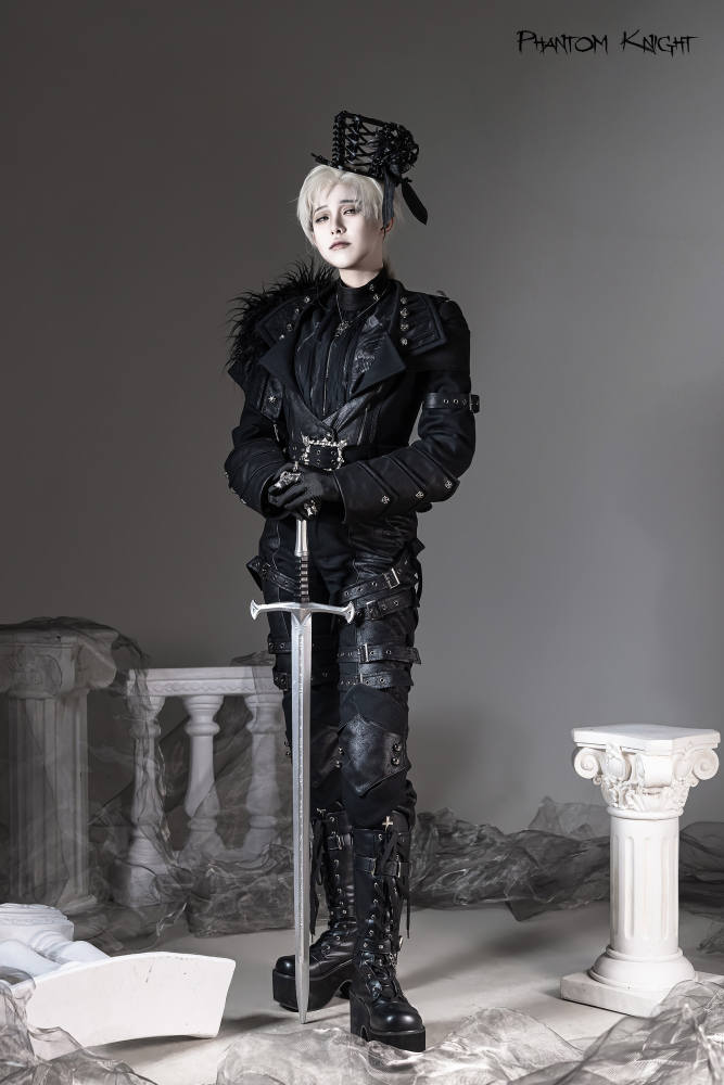 Lilith House ~Phantom Knight~ Ouji Lolita Top Coat and Trousers