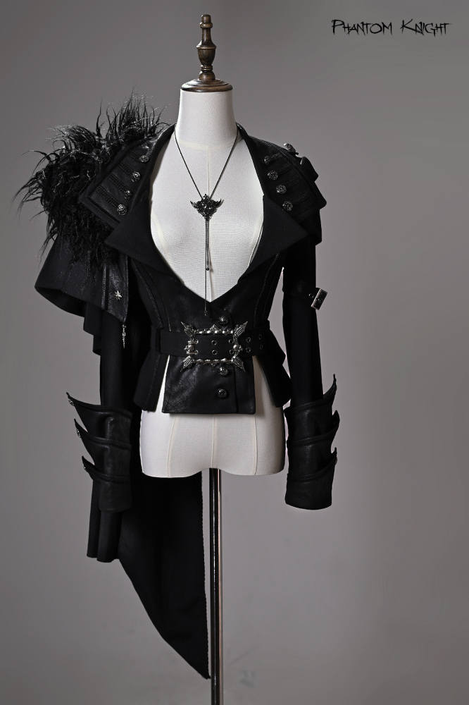 Lilith House ~Phantom Knight~ Ouji Lolita Top Coat and Trousers