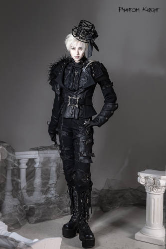 Lilith House ~Phantom Knight~ Ouji Lolita Top Coat and Trousers