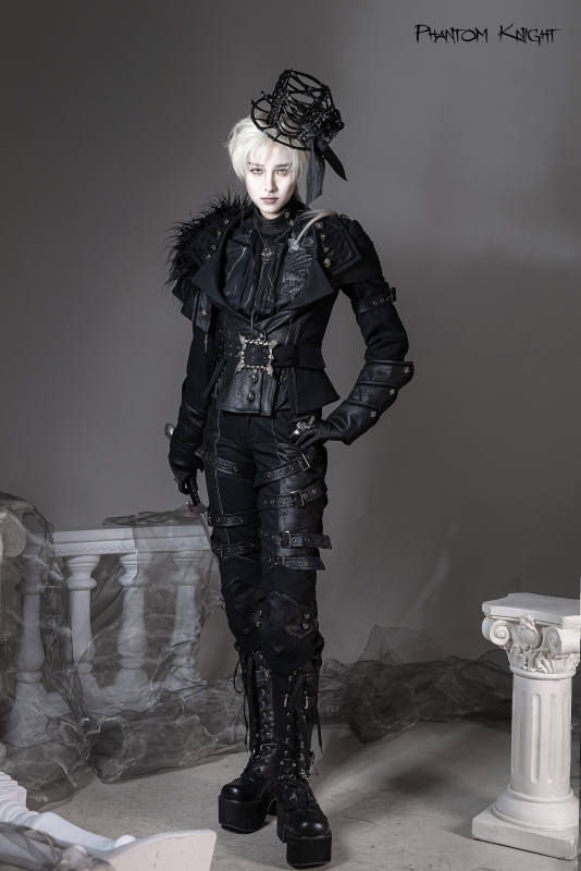 Lilith House ~Phantom Knight~ Ouji Lolita Top Coat and Trousers