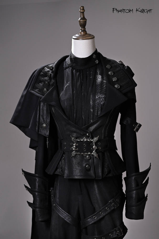Lilith House ~Phantom Knight~ Ouji Lolita Top Coat and Trousers