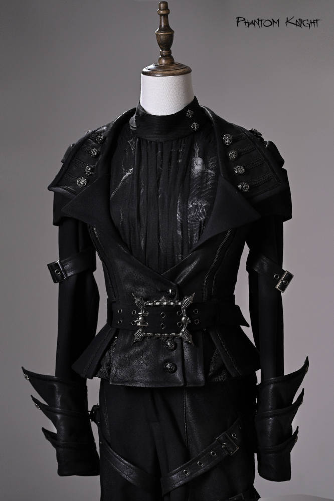 Lilith House ~Phantom Knight~ Ouji Lolita Top Coat and Trousers