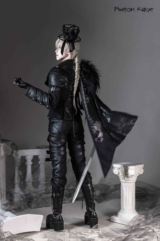 Lilith House ~Phantom Knight~ Ouji Lolita Top Coat and Trousers