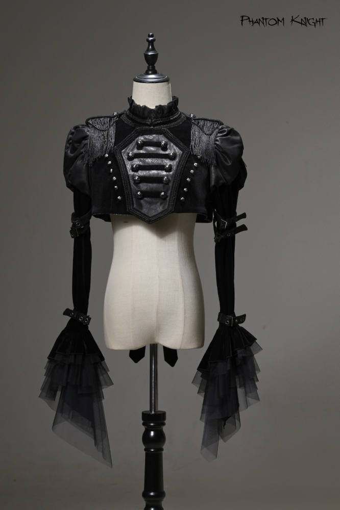 Lilith House ~Phantom Knight~ Dark Gothic Coat Corset and Skirt