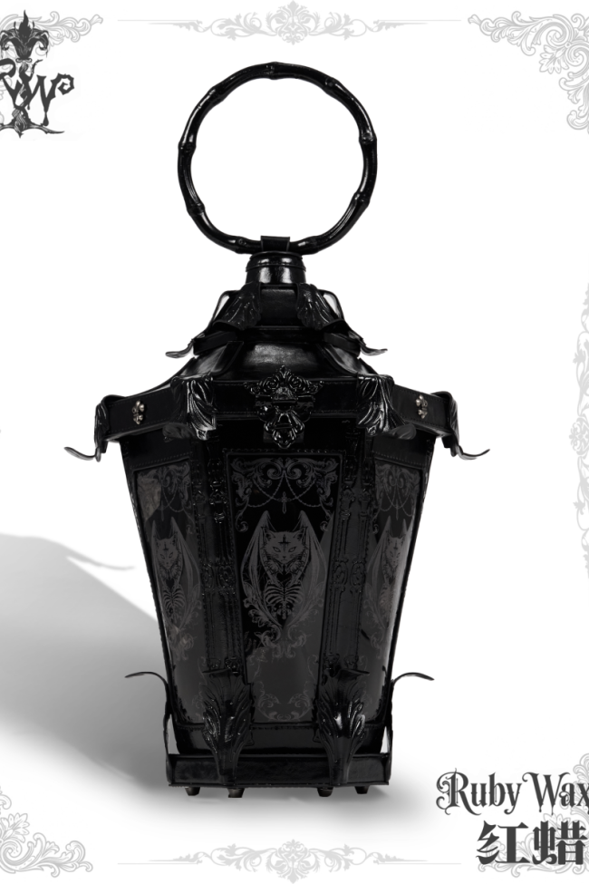 Ruby Wax ~Unburned Lamp~ Dark Gothic Lamp Bag
