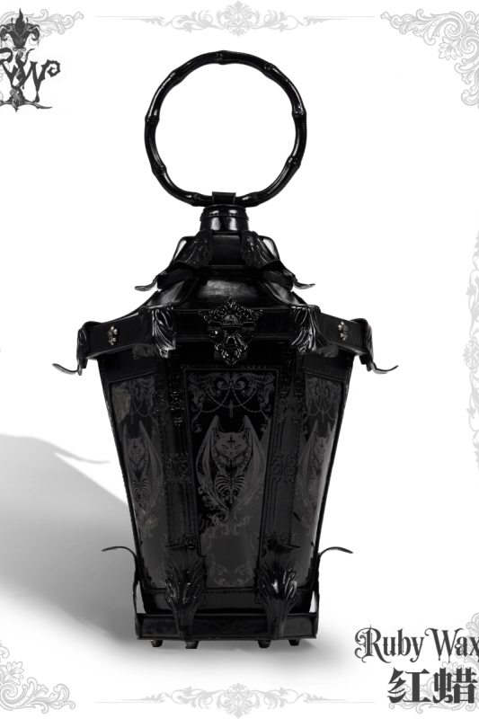 Ruby Wax ~Unburned Lamp~ Dark Gothic Lamp Bag