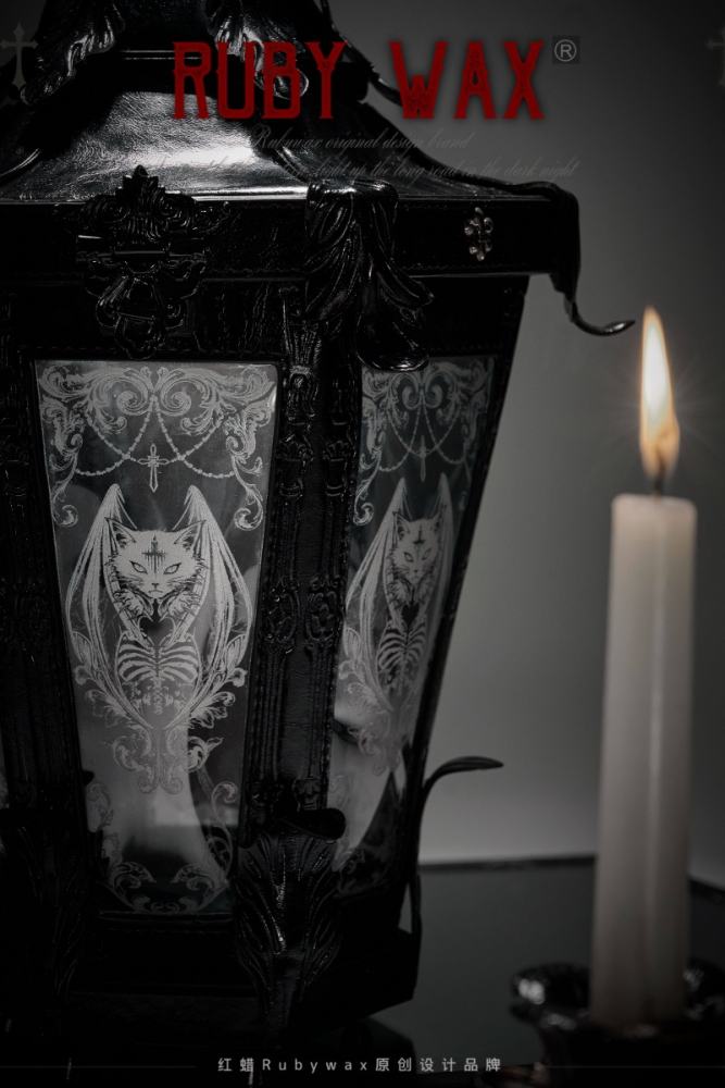 Ruby Wax ~Unburned Lamp~ Dark Gothic Lamp Bag