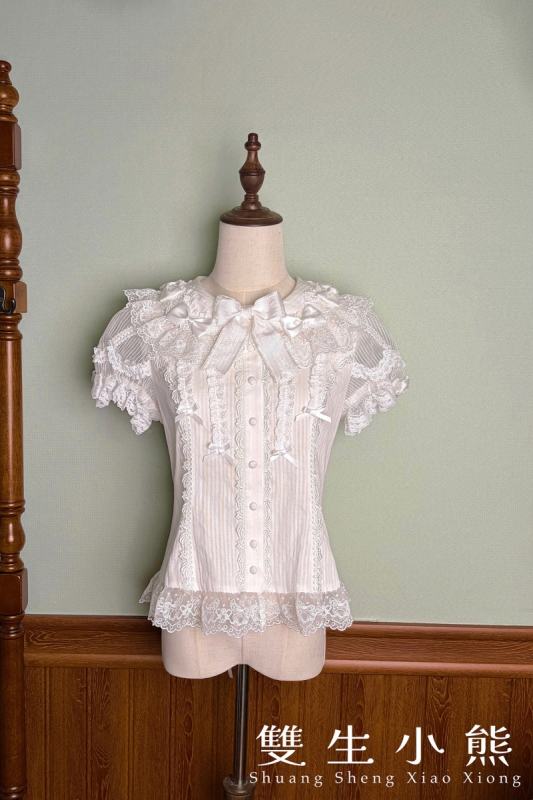 Alice Girl ~Strawberry Macaron~ Sweet Lolita Blouse