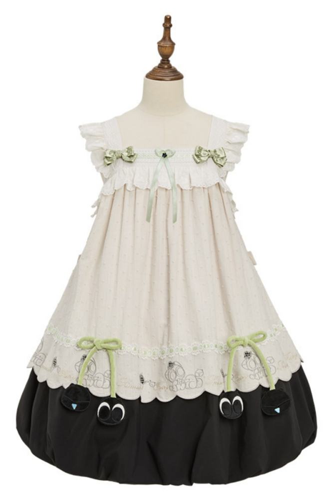 Summer Fairy and Luo Xiaohei Collaborated Lolita OP JSK and Cape