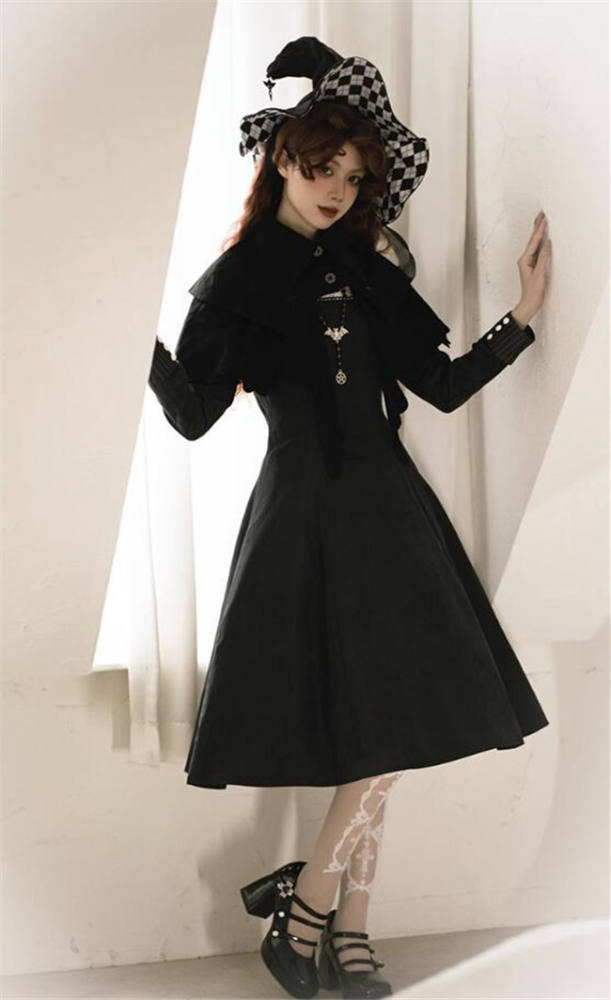 Withpuji Saint Prayer Gothic Removable Two Pieces Cape Set