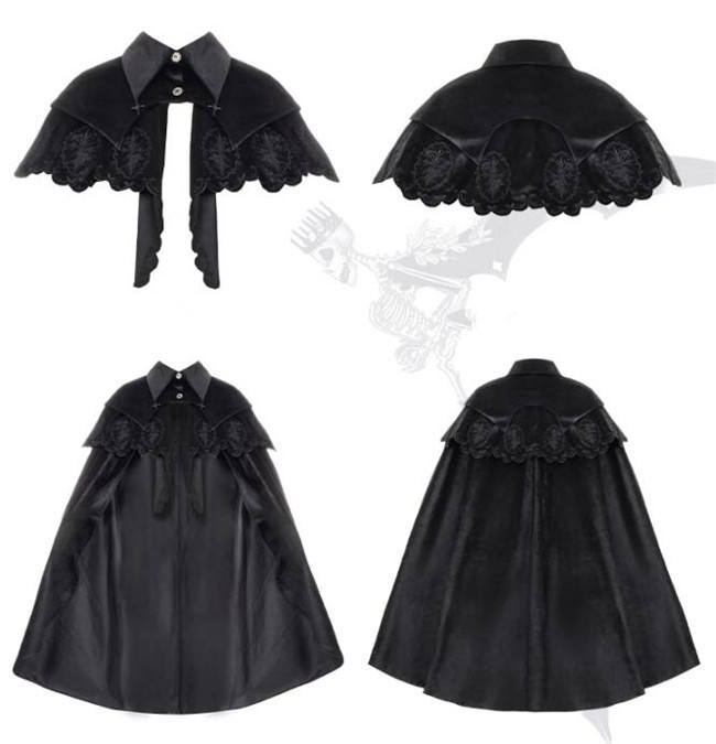 Withpuji Saint Prayer Gothic Removable Two Pieces Cape Set