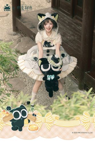 Summer Fairy and Luo Xiaohei Collaborated Lolita OP JSK and Cape