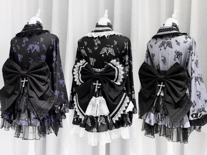Ginga U ~Sewing Puppet~ Japanese Yukata Jirai Kei Top and Skirt