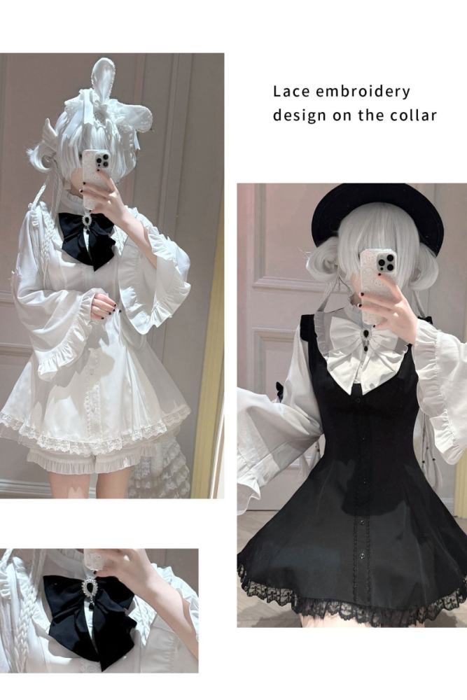 Yoshiki ~Witch Contract~ Gothic Plus Size Jirai Kei Dress and Shorts
