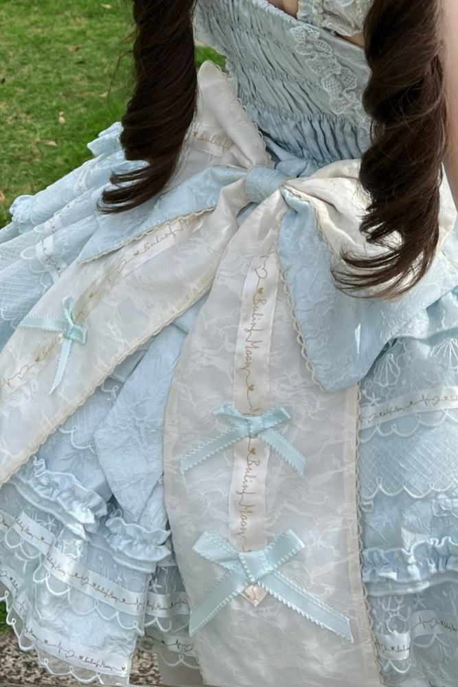 Buling Moon ~Gilded Whispers~ Lolita JSK Formal Dress 3 Colors