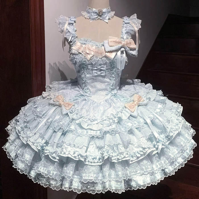 Buling Moon ~Gilded Whispers~ Lolita JSK Formal Dress 3 Colors