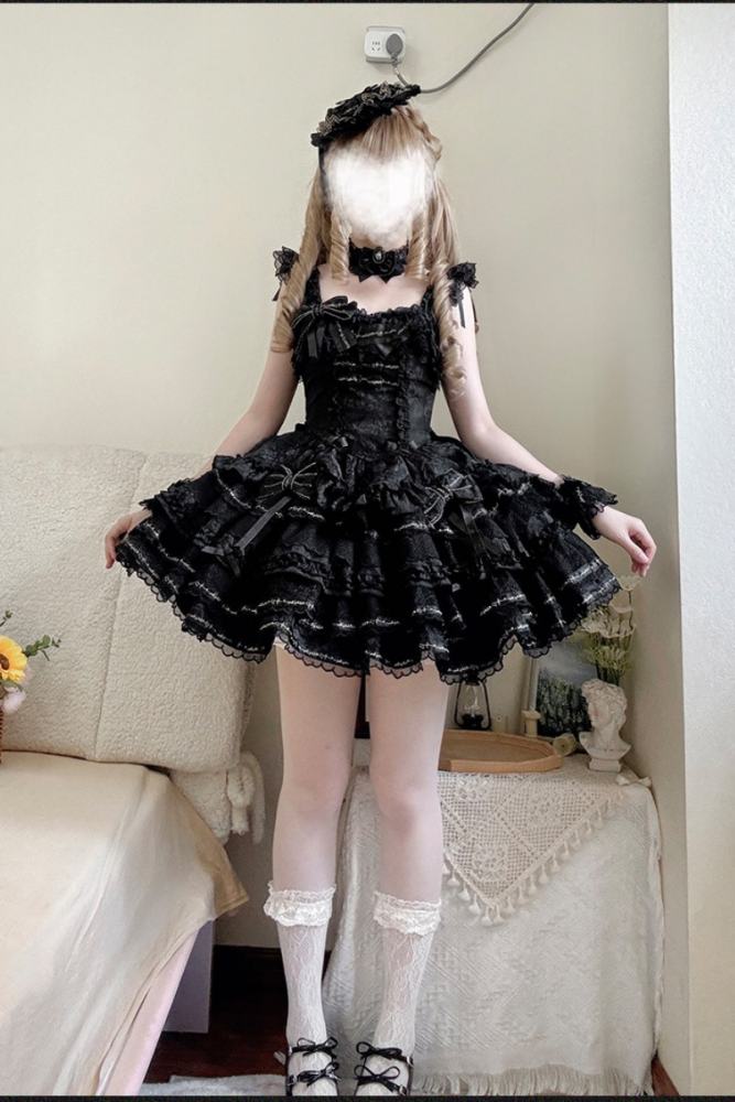 Buling Moon ~Gilded Whispers~ Lolita JSK Formal Dress 3 Colors