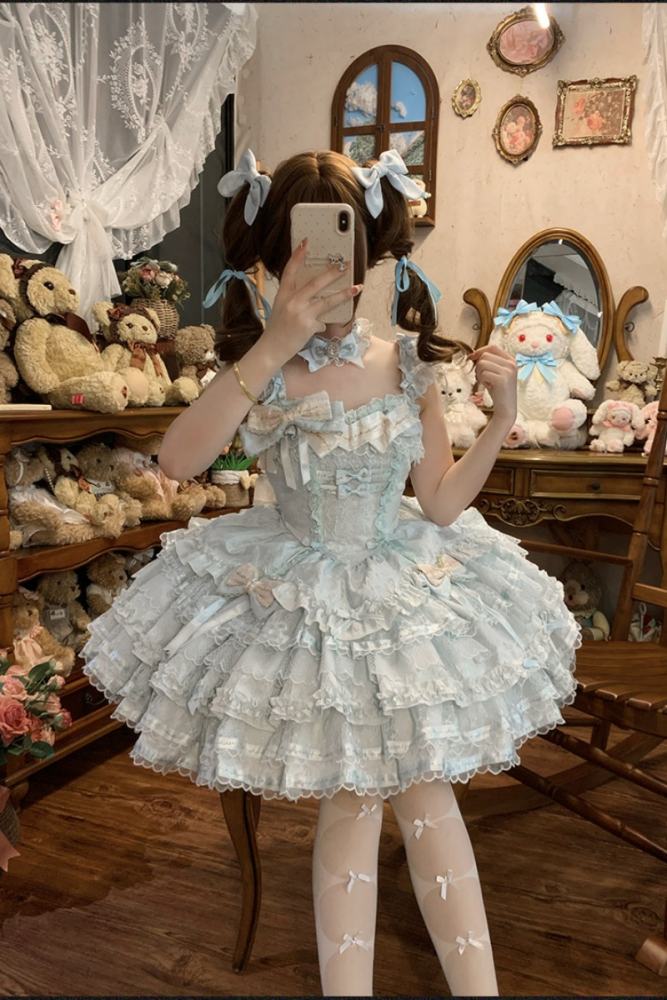 Buling Moon ~Gilded Whispers~ Lolita JSK Formal Dress 3 Colors
