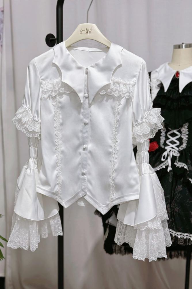 Castle Too ~The Wednesday~ Ouji Lolita Skirt Blouse and Short Pants