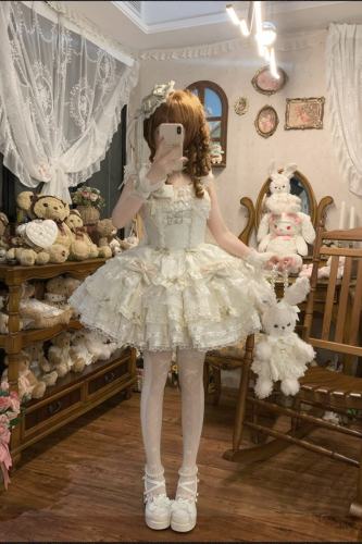 Buling Moon ~Gilded Whispers~ Lolita JSK Formal Dress 3 Colors