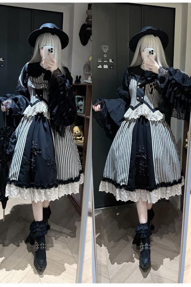 Castle Too ~The Wednesday~ Ouji Lolita Skirt Blouse and Short Pants