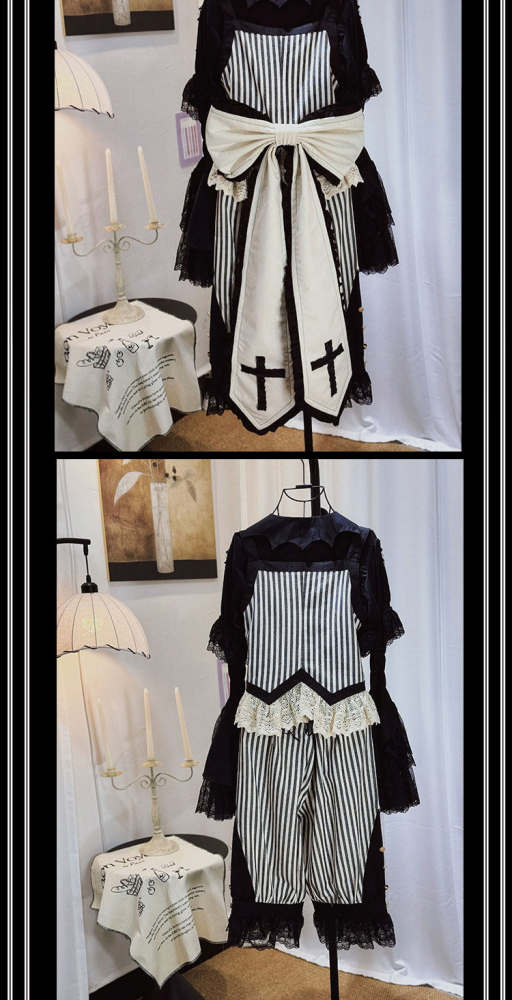 Castle Too ~The Wednesday~ Ouji Lolita Skirt Blouse and Short Pants