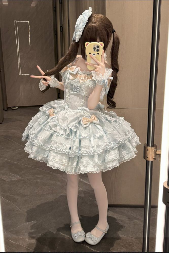 Buling Moon ~Gilded Whispers~ Lolita JSK Formal Dress 3 Colors