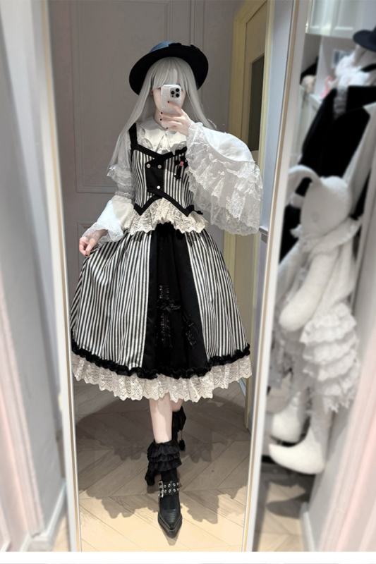 Castle Too ~The Wednesday~ Ouji Lolita Skirt Blouse and Short Pants