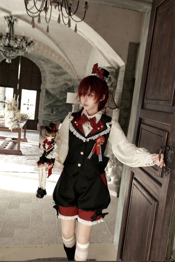 Castle Too ~Candy Shop~ Ouji Lolita Blouse and Short Pants